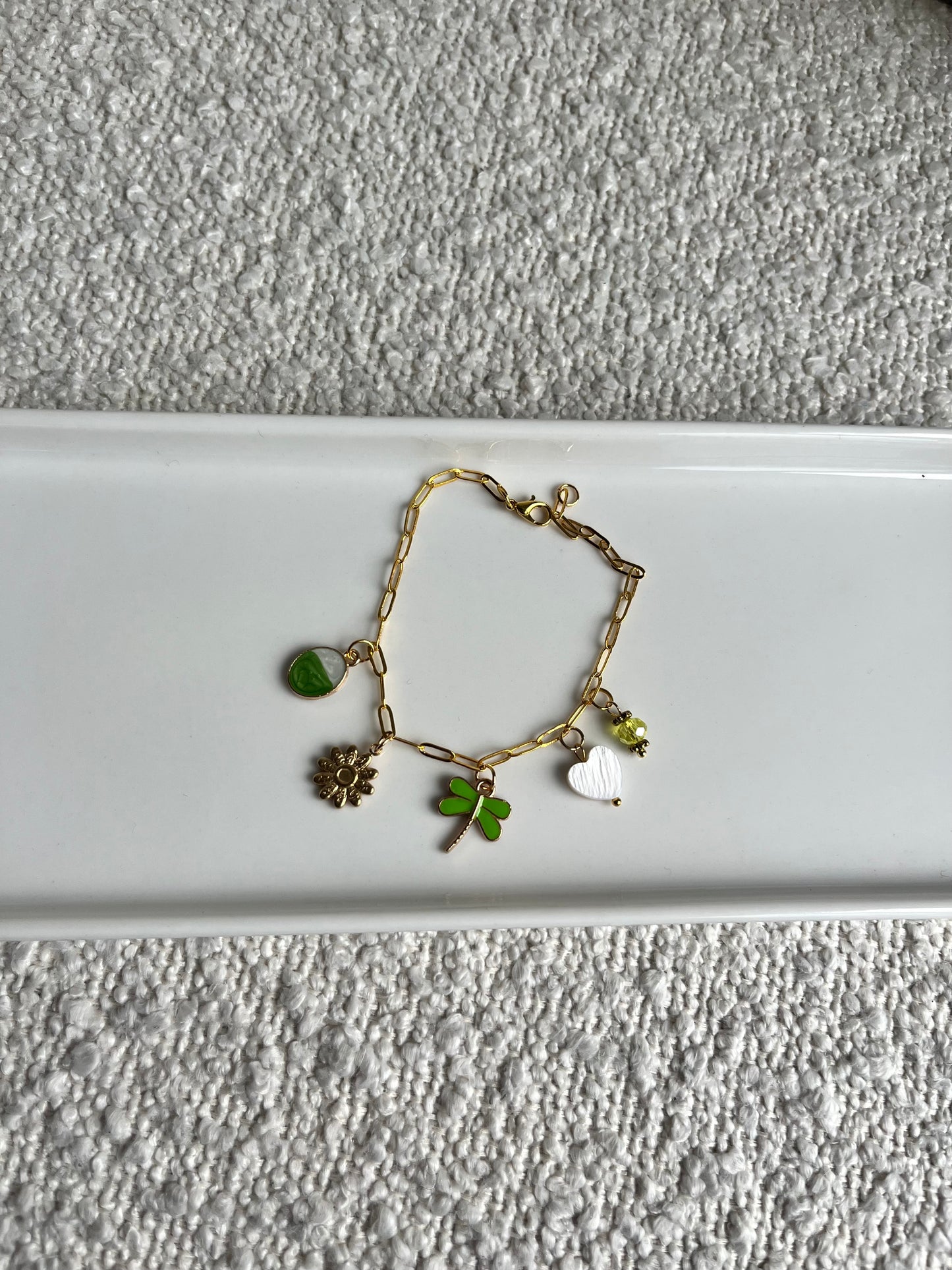 Bracelet Green love