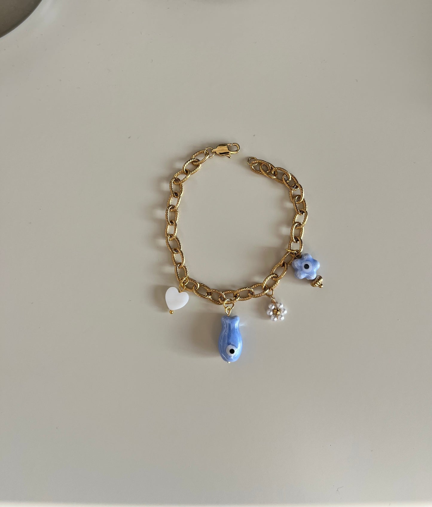 Bracelet poisson bleu