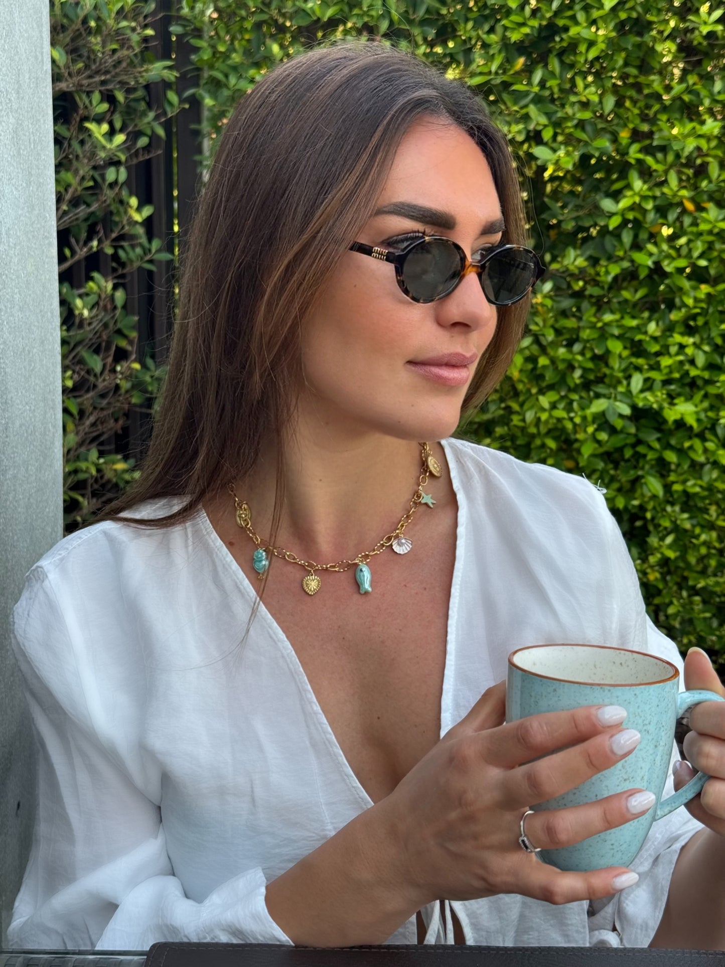 Collier Blue Thaï