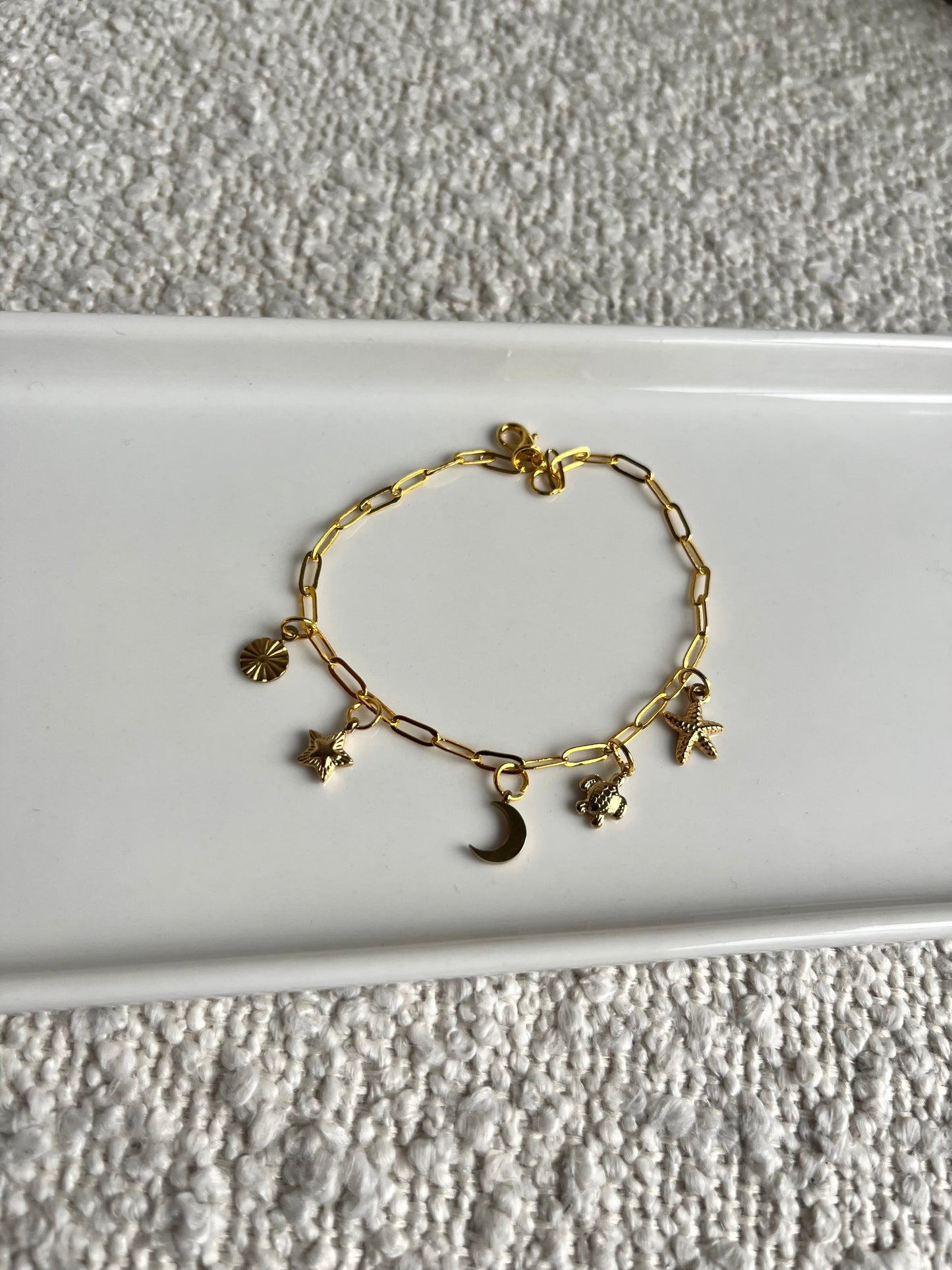 Bracelet Éclat doré