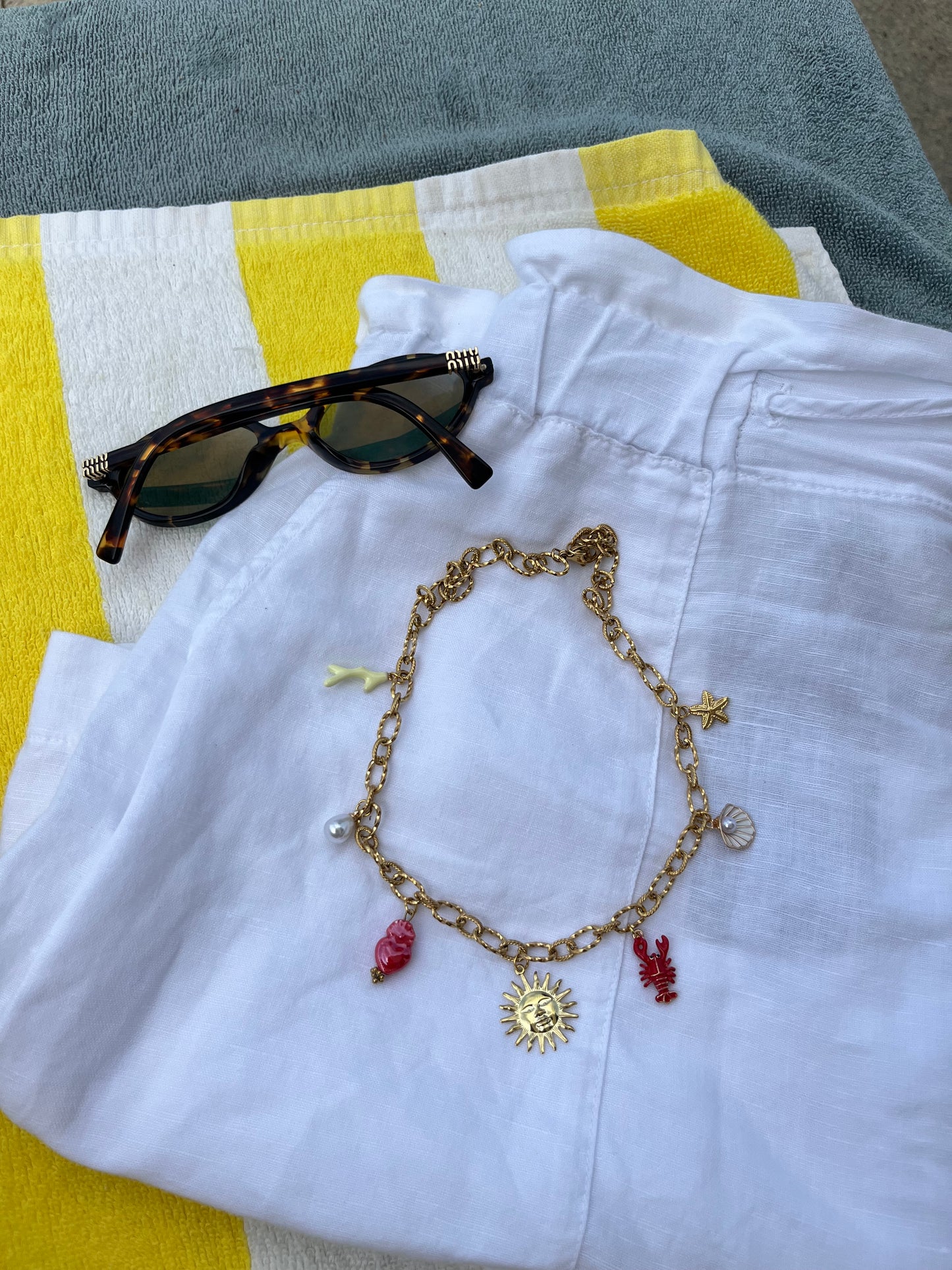 Collier Lobster rouge