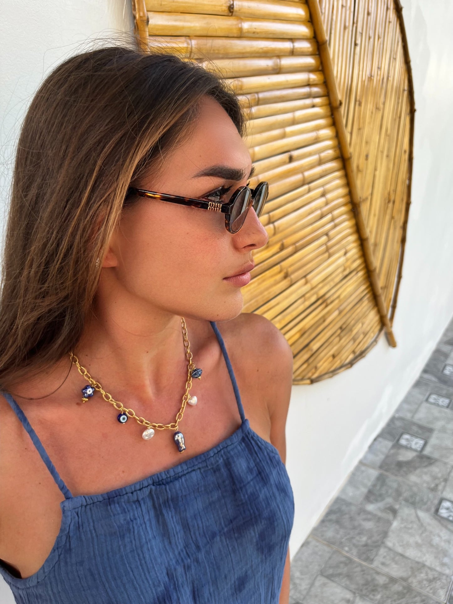 Collier Blue Marlin