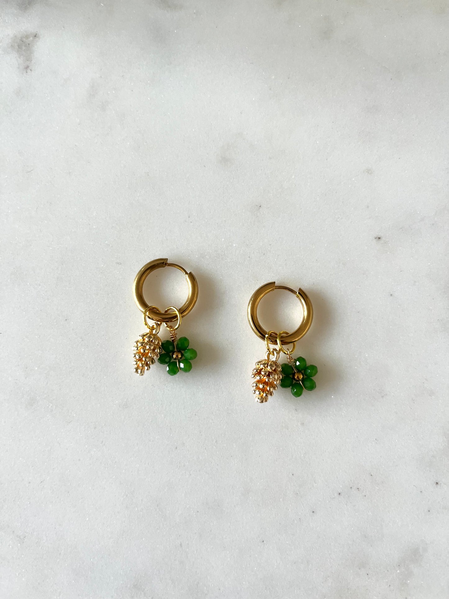 Boucles d'oreilles Wood