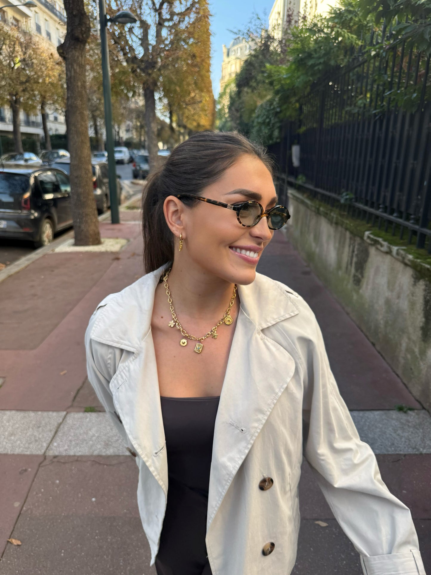 Collier Lune d'Azur